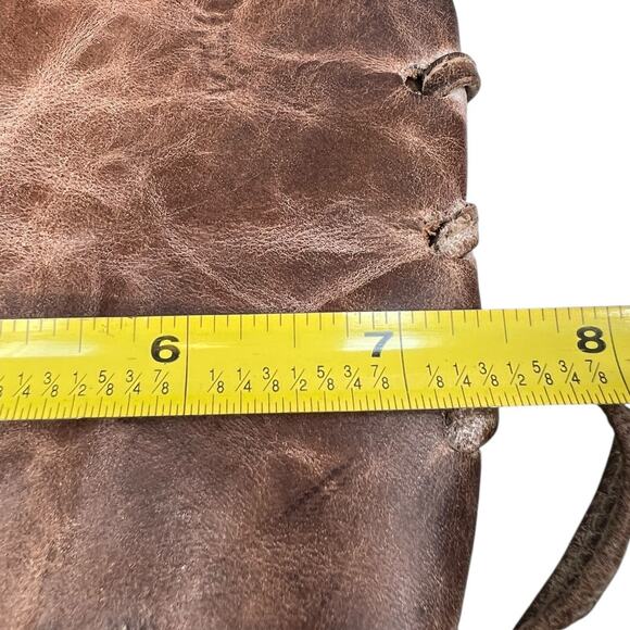 Corral Women’s Distressed Brown Leather Riding Boots Size US 8 - Picture 11 of 12